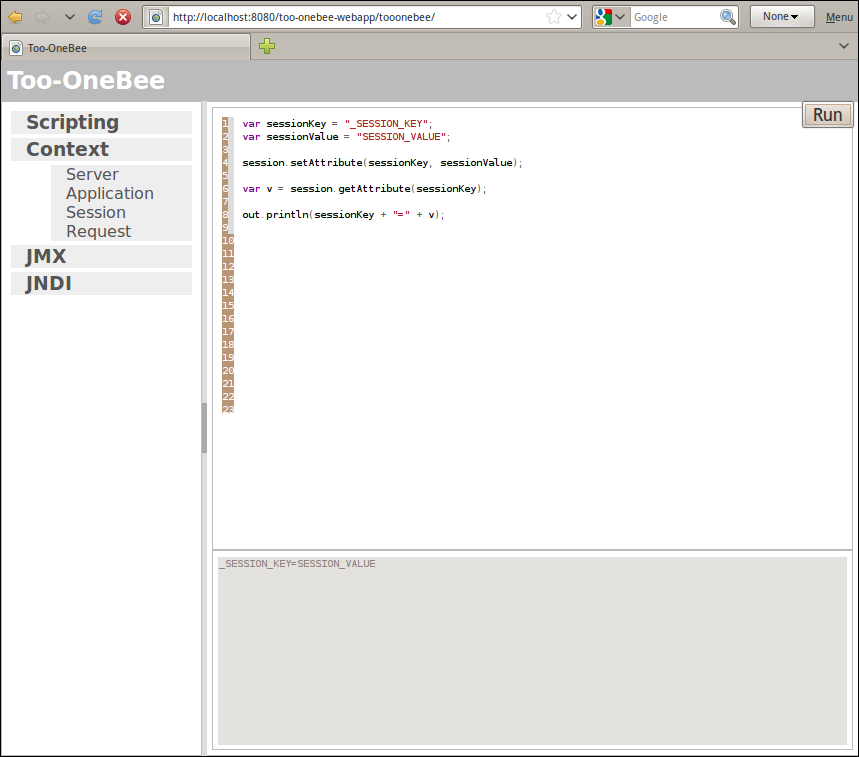 Too-One Bee - Scripting Too-One Bee - Scripting